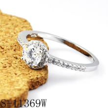Modeschmuck Diamant Ring Silber 925